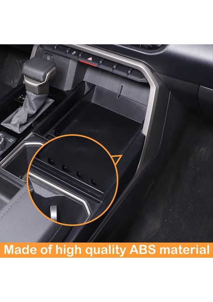 Toyota Tundra 2022 2023 Otomobil Merkezi Konsol Dişli Vites Saklama Kutusu Organizatör Tepsi Aksesuarları (Yurt Dışından) fiyatları