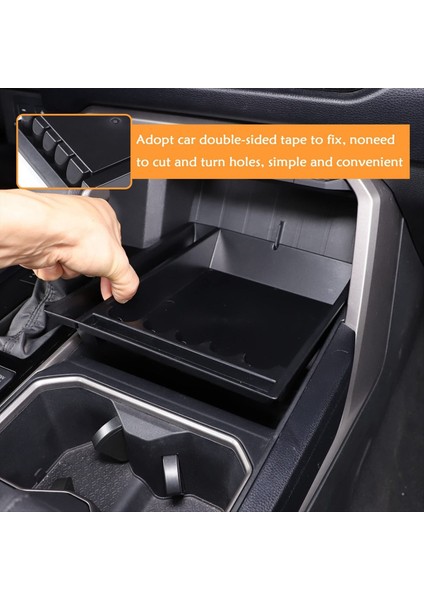 Toyota Tundra 2022 2023 Otomobil Merkezi Konsol Dişli Vites Saklama Kutusu Organizatör Tepsi Aksesuarları (Yurt Dışından) fırsatları