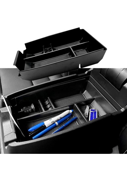 2020 2021 Ford Kaçış Arabası Kol Dayanağı Saklama Kutusu Kaymaz Mat Iç Aksesuarlarla Merkez Konsol Organizatör Tepsisi (Yurt Dışından) modelleri