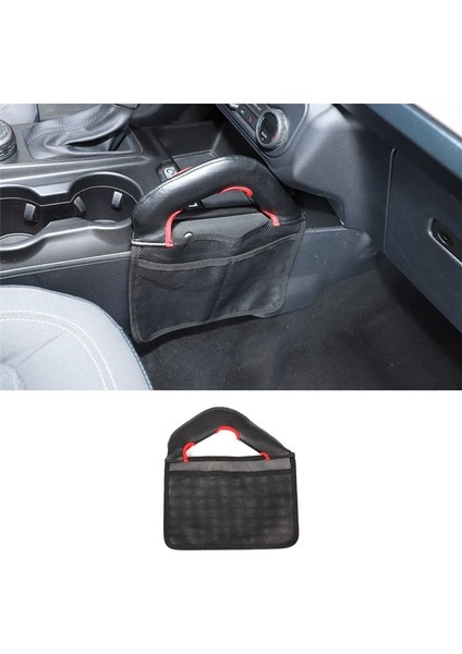 Ford Bronco Için Yolcu Depolama Çantası 2021 2022 2023 Aksesuarlar Merkez Konsolu Örgü Cep Ön Koltuk Organizatör (Yurt Dışından) indirimleri