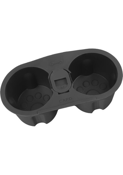 Tesla Model 3 Için Model Y 2017-2023 Su Kupası Tutucu Orta Konsol Ekleme Yuvası Kayma Limit Klips Kiti Aksesuarları (Yurt Dışından)