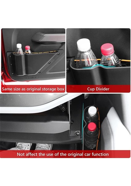 Ford Bronco 2021 2022 Için Ön Kapı Depolama Kutusu Kapı Tarafı Organizatör Kutusu Iç Depolama 2 Paket (Yurt Dışından) fırsatları