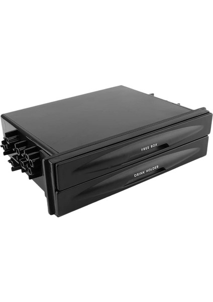 2x Araç Otomatik Tek Din Radyo Cep Evrensel CD Radyo Cep Içecek Kupası Tutucu Saklama Kutusu Siyah (Yurt Dışından) indirimleri