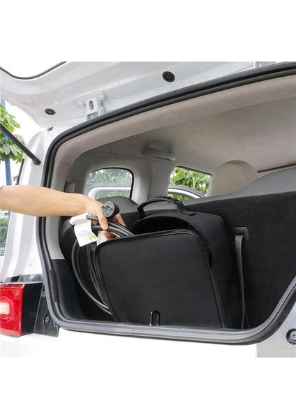 2x Ev Araç Şarj Kablosu Depolama Torbası Elektrikli Araç Şarj Cihazı Fiş ve Soket Depolama Çantası Su Geçirmez Depolama Çantası (Yurt Dışından) fırsatları