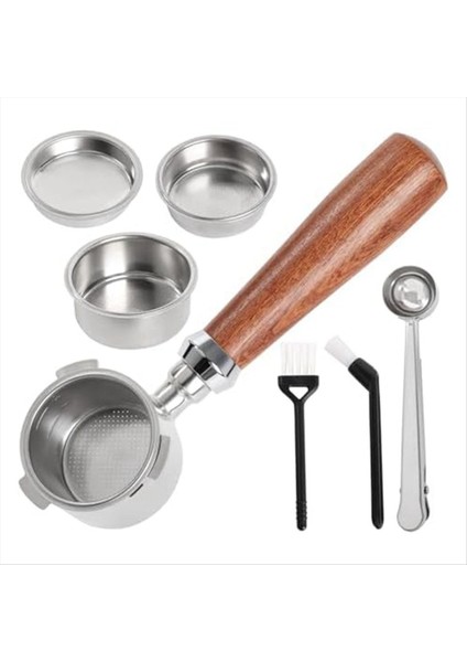 Portafilter 51MM Filtre Sepeti 1/2/4 Bardak, 51MM (Yurt Dışından)