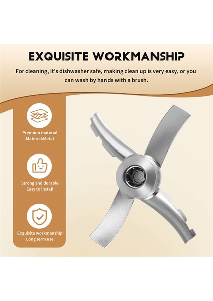 Ninja Creami NC300 Serisi Dondurma Makineleri Için Kürek Bıçağı (Yurt Dışından) fırsatları