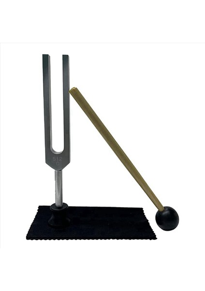 2x Silikon Çekiç Onarım Aleti Temizlik Bezi ve Depolama Çantası ile Terapi Için 2x Ayar Çatal Seti (128Hz 256Hz 512Hz) (Yurt Dışından) fiyatları