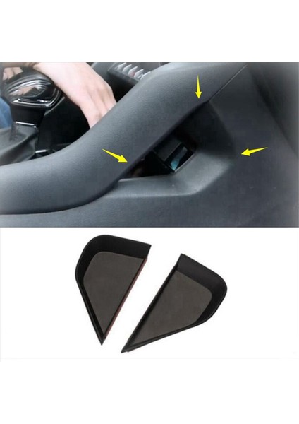 4x Araç Yan Kontrol Saklama Kutusu Alan Plakası Plastik Kapak Skoda Kodiaq Için Iç Aksesuarlar 2017-2022 (Yurt Dışından) modelleri