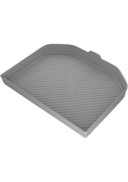 Altında Arka Sıra Koltukları Silikon Alt Tepsisi Art Resim Kutusu Tesla Için Yeni Model S x 2023 Gri (Yurt Dışından)