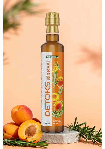 Detoks Sirkesi 500 ml - Katkısız, Doğal Fermantasyon (Detox)