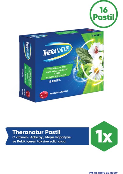 Ahududu Aromalı 16lı Pastil