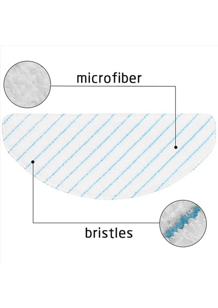Ecovacs Deebot Ozmo T8 Aıvı T8 Max T9 Aıvı Aıvı+ Için 50 Adet Paspas Bezi (Yurt Dışından) indirimleri