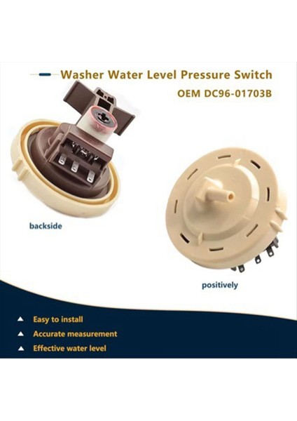 Samsung Için DC96-01703B Çamaşır Makinesi Su Seviyesi Basınç Sensörü Anahtarı (Yurt Dışından) fırsatları