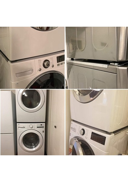 Lg 27 Inç Çamaşır Makineleri Için Krom Çelik Çamaşır Istifleme Kiti (27 Inç) (Yurt Dışından) modelleri