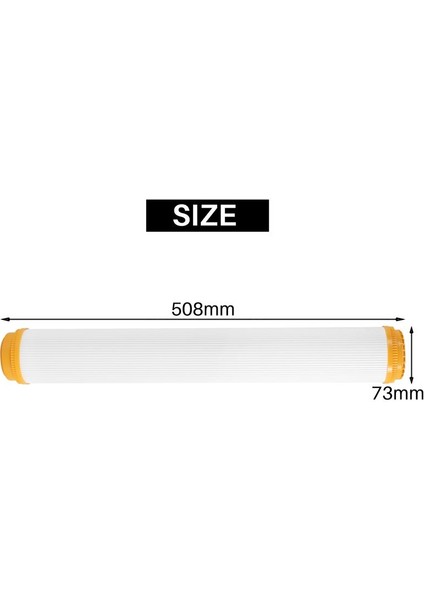 1 Adet 20 Inç Reçine Filtre Kartuşu Yumuşatılmış Saf Su Iyon Değişimi (Yurt Dışından)