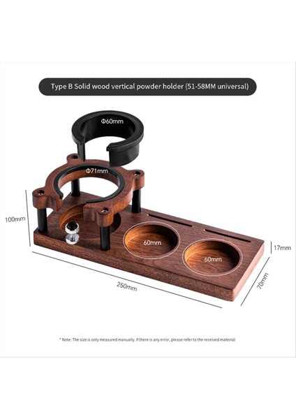 Kahve Öğütücü Saklama Rafı Ahşap Kahve Tamper Tutucu (Yurt Dışından) fırsatları