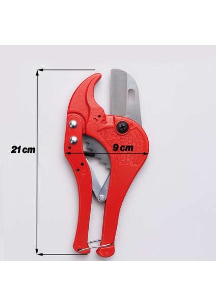 Pvc Boru Kesme Makası Profesyonel Güçlü Çelik Bıçaklı Ergonomik Plastik Boru Kesme Aleti modelleri