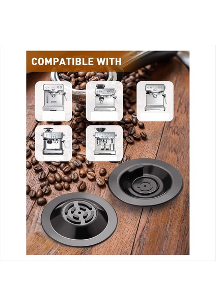2 Adet Espresso Temizleme Diski, 54 mm Silikon Geri Yıkama Diski (Yurt Dışından) indirimleri