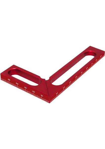 Ahşap Işleme Dik Açılı Cetvel Carpenter Square Ölçüm Cetveli 90 ° Sağ Açılı Kalibratör Ahşap Iş Projeleri IÇIN-100MM (Yurt Dışından)