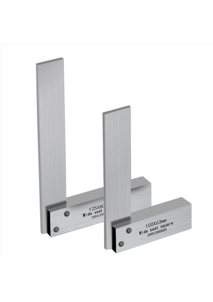 2x Machinist Meydanı Seti 2 Inç 3inch 4inch ve 5inch Squares Makinist Square Makine Mühendis Meydanı Geniş Temel Araç (Yurt Dışından) fırsatları