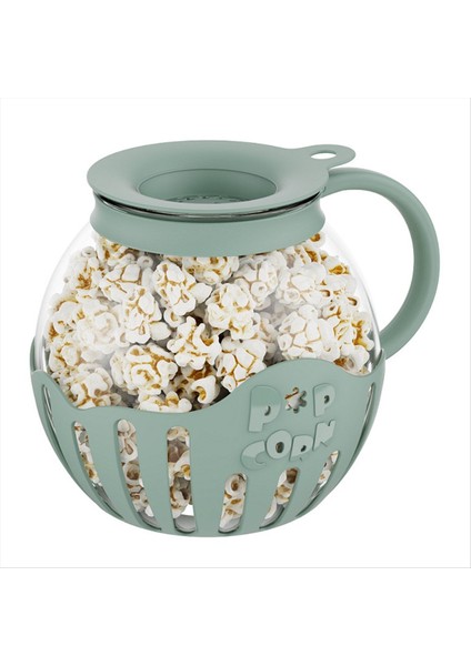 Patlamış Mısır Makinesi Mikrodalga Atıştırmalık Patlamış Mısır Hava Patlatıcıları, Yeşil (Yurt Dışından)