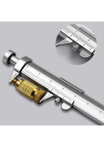 50PCS 0-100MM Vernier Caliper Kaliper By By Noktası Öğrenci Kırtasiye Vernier Caliper Ahşap Ölçüm Aracı B (Yurt Dışından) modelleri