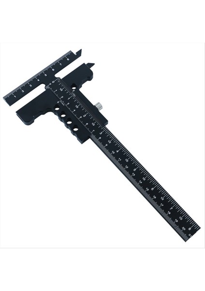 T Cetvel Metal Kaydırıcı Cetvel Doğru Ahşap Işçisi Kenar Cetvel Açısı Ölçüm Scribe Aracı Ahşap Işleme Pratik Carpenterb (Yurt Dışından)