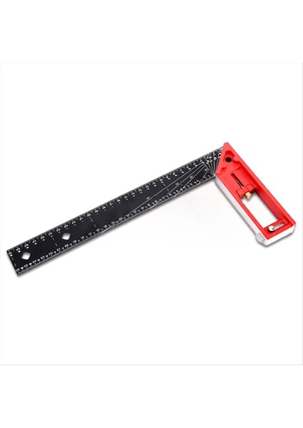 Çok Açılı Ölçüm Cetveli Evrensel Kombinasyon Açısı 45/90 Derecelik Çok Işlevli Gösterge Dik Açılı Cetvel (Yurt Dışından)