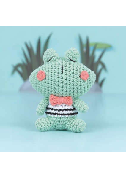 Sevimli Kurbağa Amigurumi Yapım Kiti Türkçe - Hello Adorable Francis The Frog fiyatları