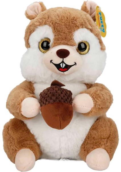 Kurdelalı Peluş Sincap 30 cm indirimleri