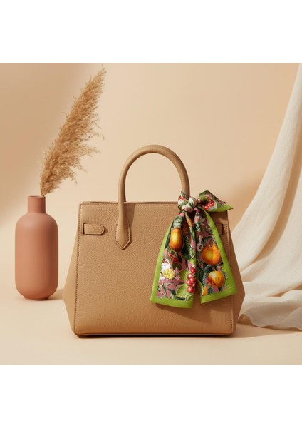 Tropik Meyve Desenli Bandana Fular fiyatları