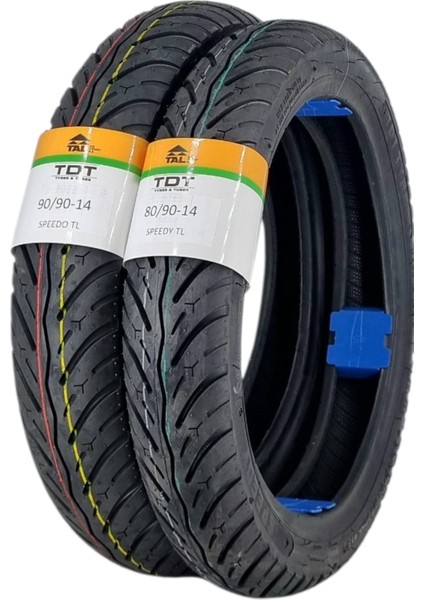 Honda Dio Lastik Takımı 90/90-14 ve 80/90-14 Tl (Tubeless - Dubleks) Speedy modelleri