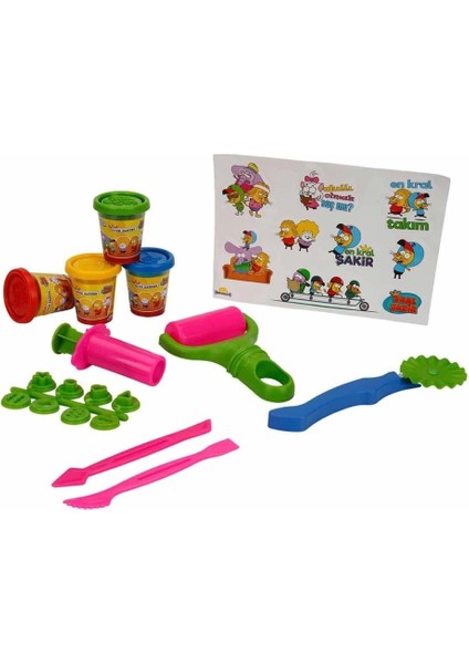 Kral Şakir Çantalı Oyun Hamuru Seti