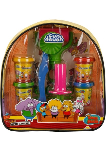 Kral Şakir Çantalı Oyun Hamuru Seti fırsatları