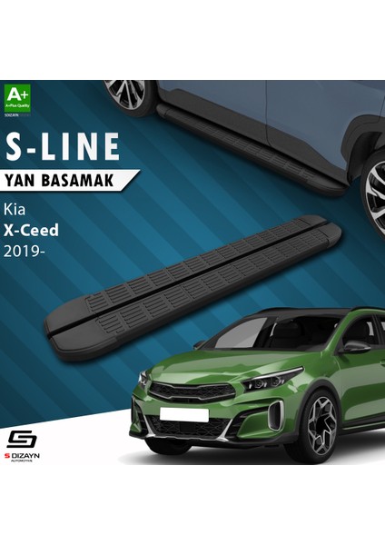 Kia XCeed S-Line Siyah Yan Basamak 183 Cm 2019 Üzeri A+ Kalite indirimleri