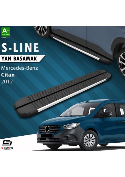 Mercedes Citan S-Line Aluminyum Yan Basamak 193 Cm 2012-2021 A+ Kalite indirimleri