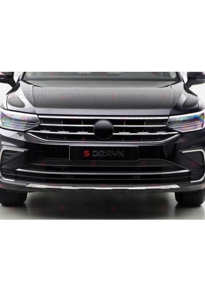 VW Tiguan Krom Ön Tampon Çıtası 2020-2024 (Parlak Krom)