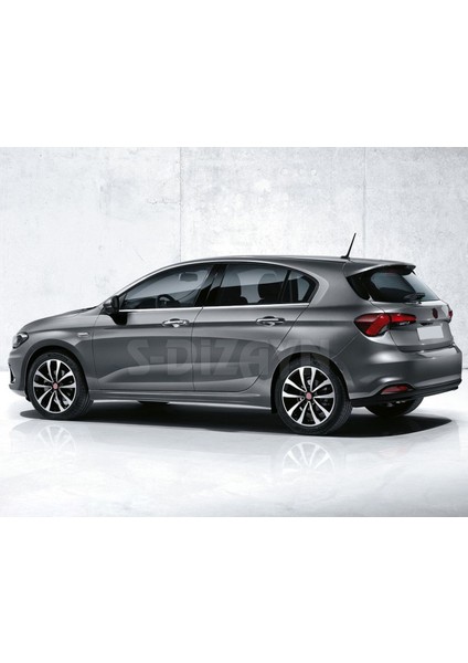 Fiat Egea HB Krom Cam Çıtası 4 Prç. 2015-2020 modelleri