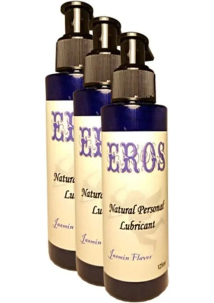 Süper Eros Natural Personal Lubricant Chocolata Flowers 375ML Lubricant Kayganlaştırıcı Jel x 3 Adet