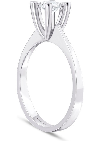 0.76 Karat Pırlanta Tektaş Yüzük