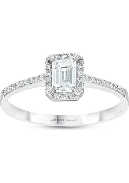 0.64 Karat Pırlanta Tektaş Yüzük