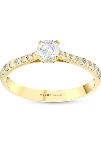 0.40 Karat Pırlanta Tektaş Yüzük fırsatları