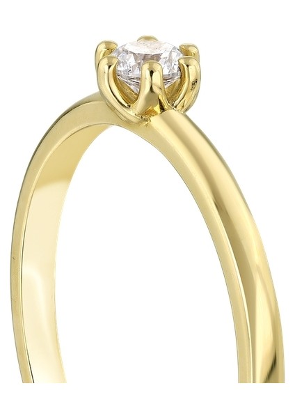 0.13 Karat Pırlanta Tektaş Yüzük indirimleri