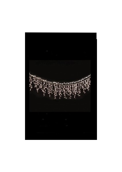 CT-8503 Saçak / Perde LED Süsleme – Dış Mekâna Uygun, 150 Led’li Dekoratif Aydınlatma