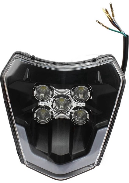 Motosiklet LED Far Fit Fit LED Far Ktm Ec Exc Xc Xcf Xcw Xcf Sx Sxf Sxs 125 150 250 350 450 530 690 (Yurt Dışından)