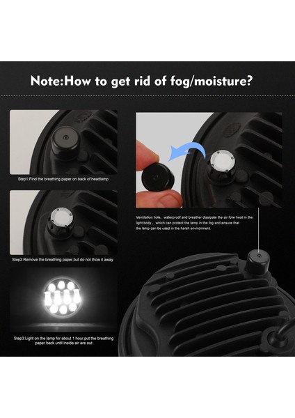 Yeni En Parlak 80W 5.75 Inç Yuvarlak LED Projeksiyon Motosikletleri Far Siyah (Yurt Dışından) modelleri