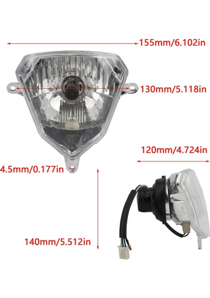 Motosiklet Far Halojen Far Fitil Beta Rr Yarışı Için Işık 125-480 Beta Rr 125-50 Lc X-Trainer 250/300 (Yurt Dışından) fırsatları