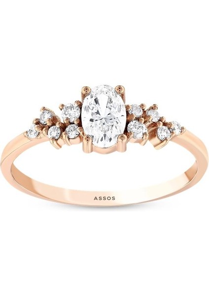 0.63 Karat Pırlanta Tektaş Yüzük