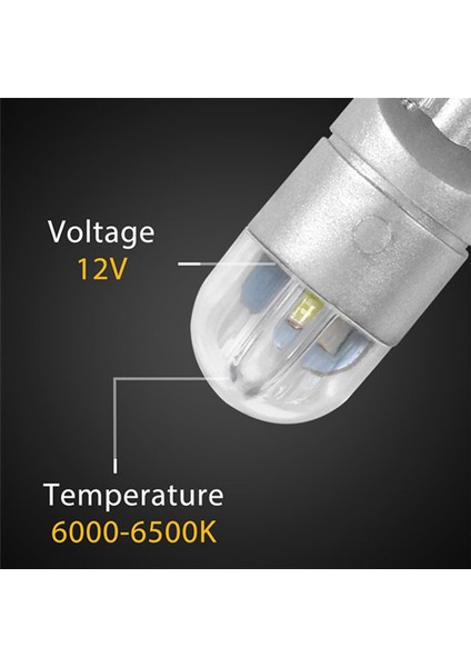 20PCS 6000K Canbus T10 168 194 W5W Dome Lisans Yan Işaretleyici LED Ampul Beyaz (Yurt Dışından) indirimleri
