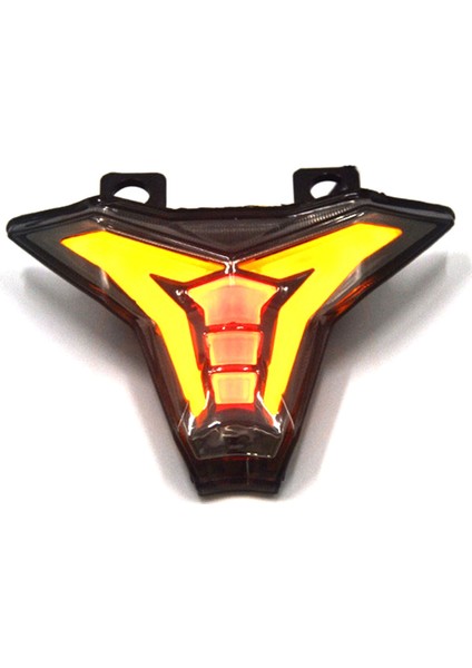 Motosiklet Kuyruk Işığı LED Arka Fren Dönüşü Kawasaki Z250 Z400 Z1000 Nınja ZX-10R Zx-6r 2014-2025 Kırmızı (Yurt Dışından)